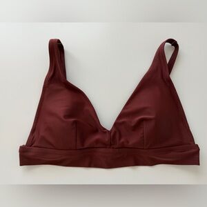 Aerie Triangle Scoop Bikini Top